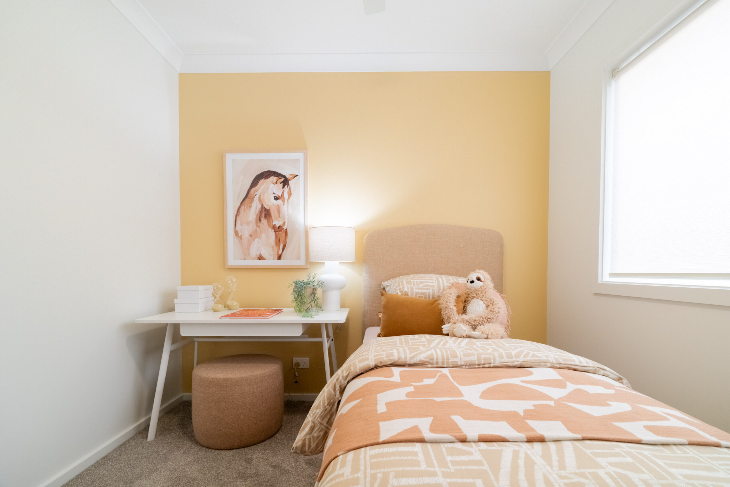 Bedroom One Yellow Theme