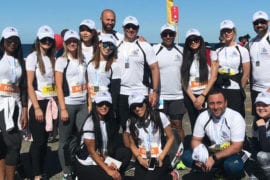 Hudson Homes staff banded together as a team and participate in the 46th City2Surf