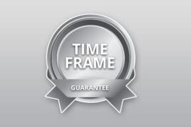 Our Time Frame Guarantee