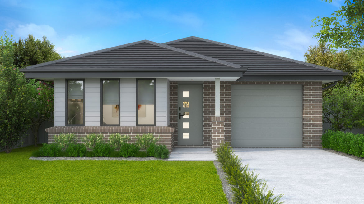 Bayside Facade (single Storey Single Garage)