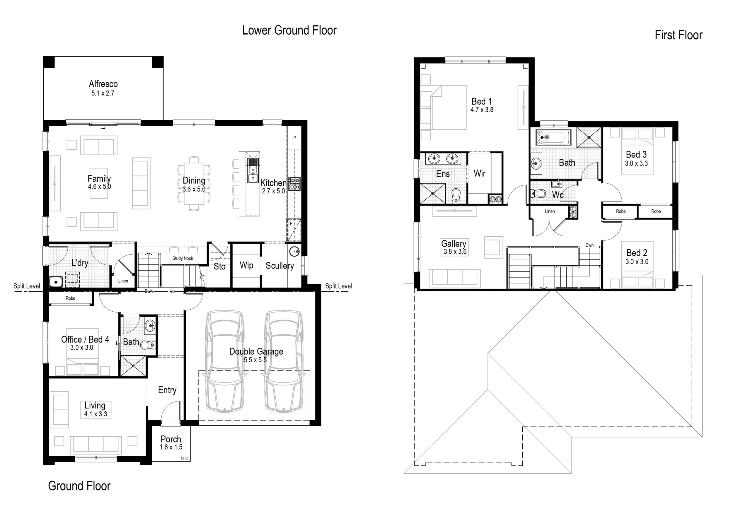 New Split Level Designs - Hudson Homes