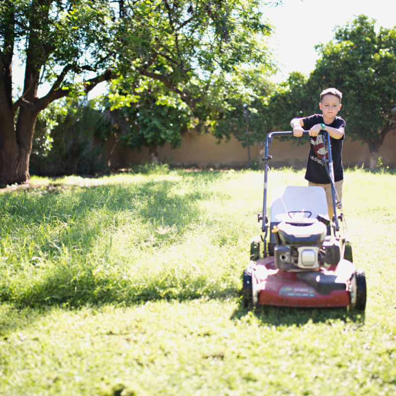 Hudson Homes Home Care Mow Your Lawn