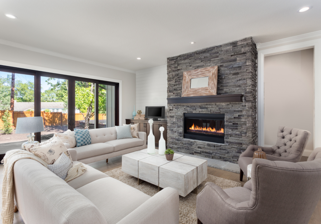 Hudson Homes Fire Place Home Building