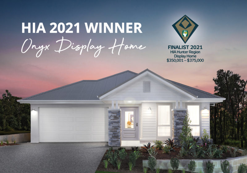 Onyx Display Home Wins HIA 2021 Award!