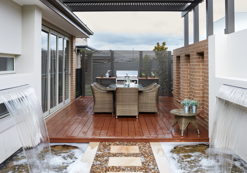 Hudson Homes' Design Services Add To Your Bbq Themes