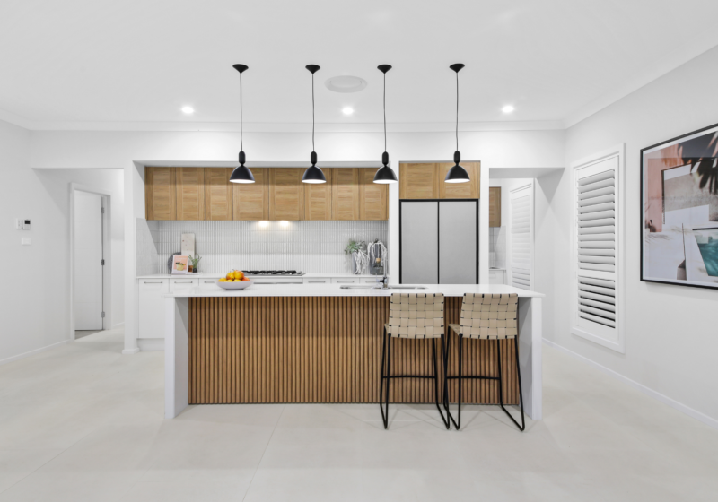 Hudson Homes Innovative Mixed Materials In New Kitchen Designs