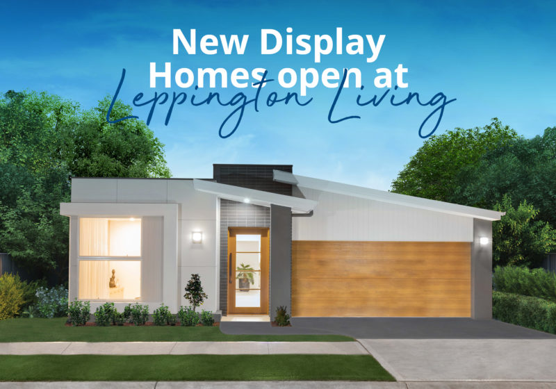 New Display Homes at Leppington Living, NSW