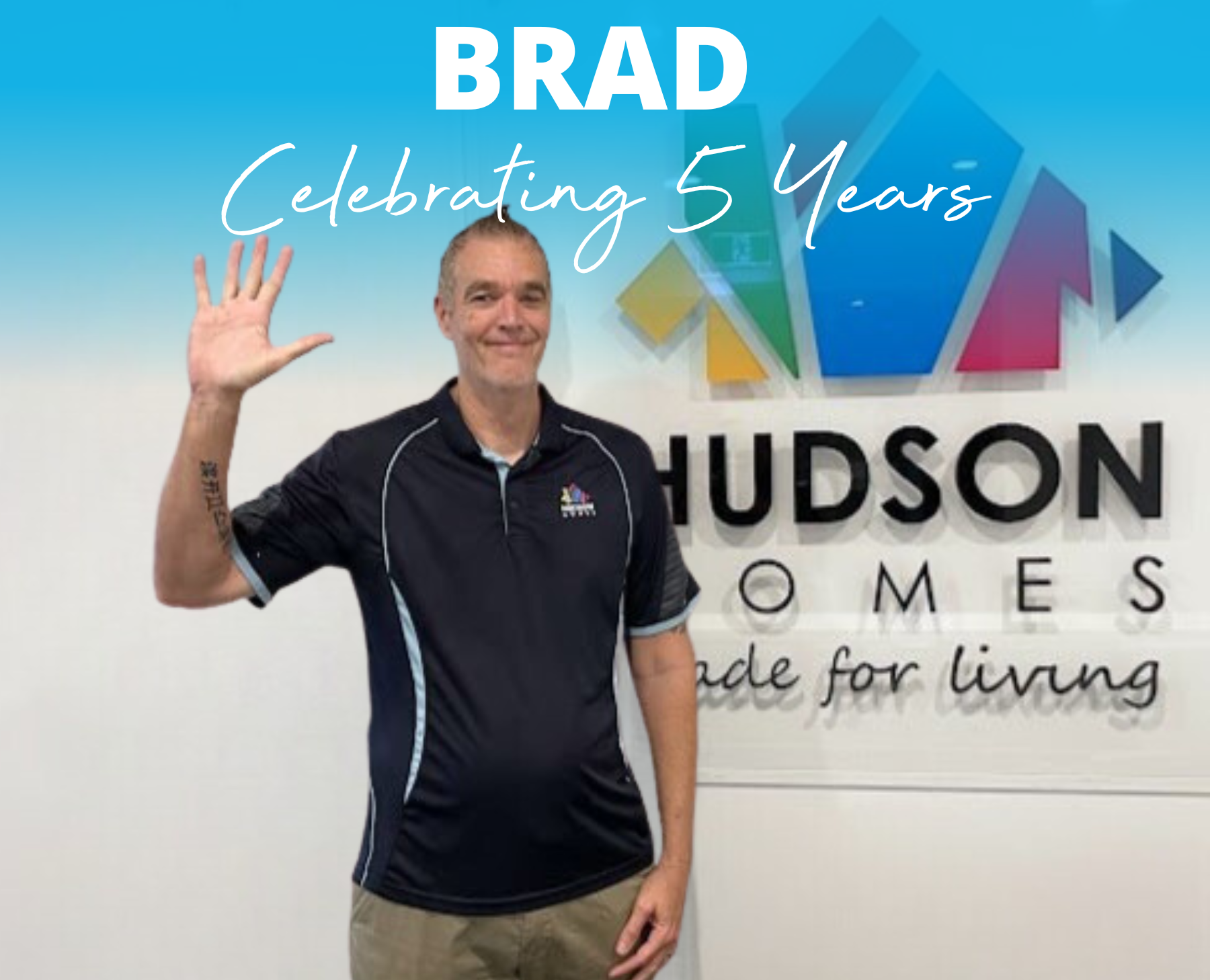 Brad: Celebrating 5 Years of Commitment and Dedication