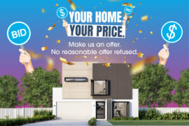 Make us an irresistible offer! Your home. Your price.