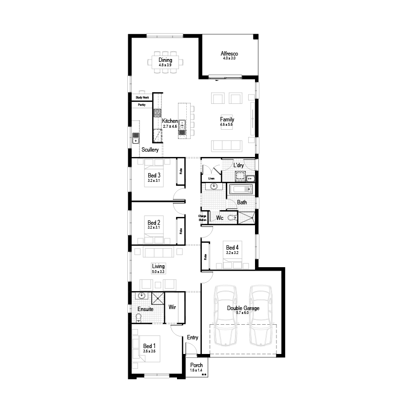 Hh Floor Plan Coral 26 Classic