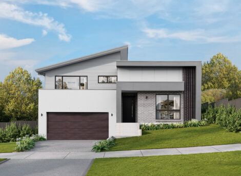 Hudson Homes Cobalt Split Level Home Design Warnervale