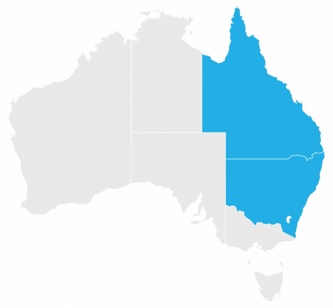 Map Of Australia Lr