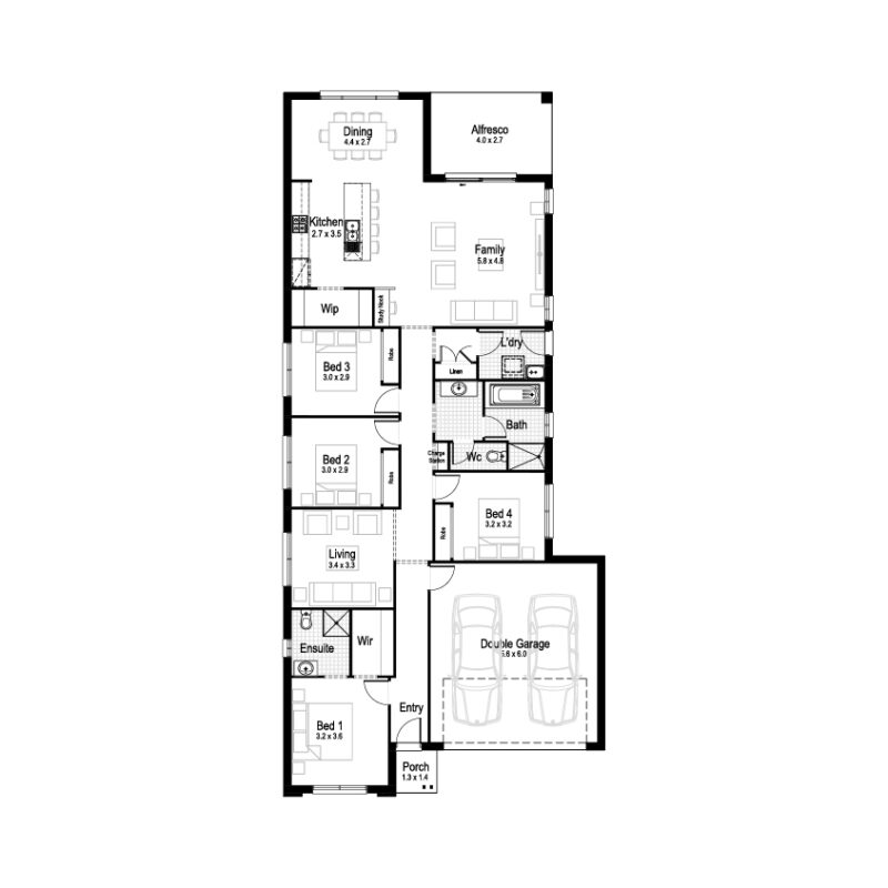Hh Floor Plan Coral 23 Classic