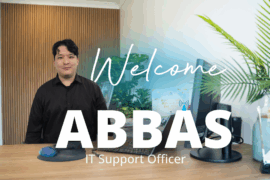 Say Hello to Abbas: Keeping Hudson Homes Connected as Our New IT Support Officer