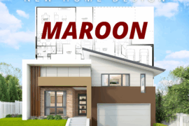 NEW SPLIT LEVEL HOME DESIGN: Maroon