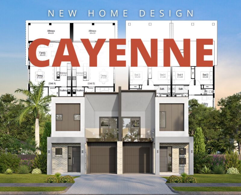 NEW DUPLEX HOME DESIGN: Cayenne