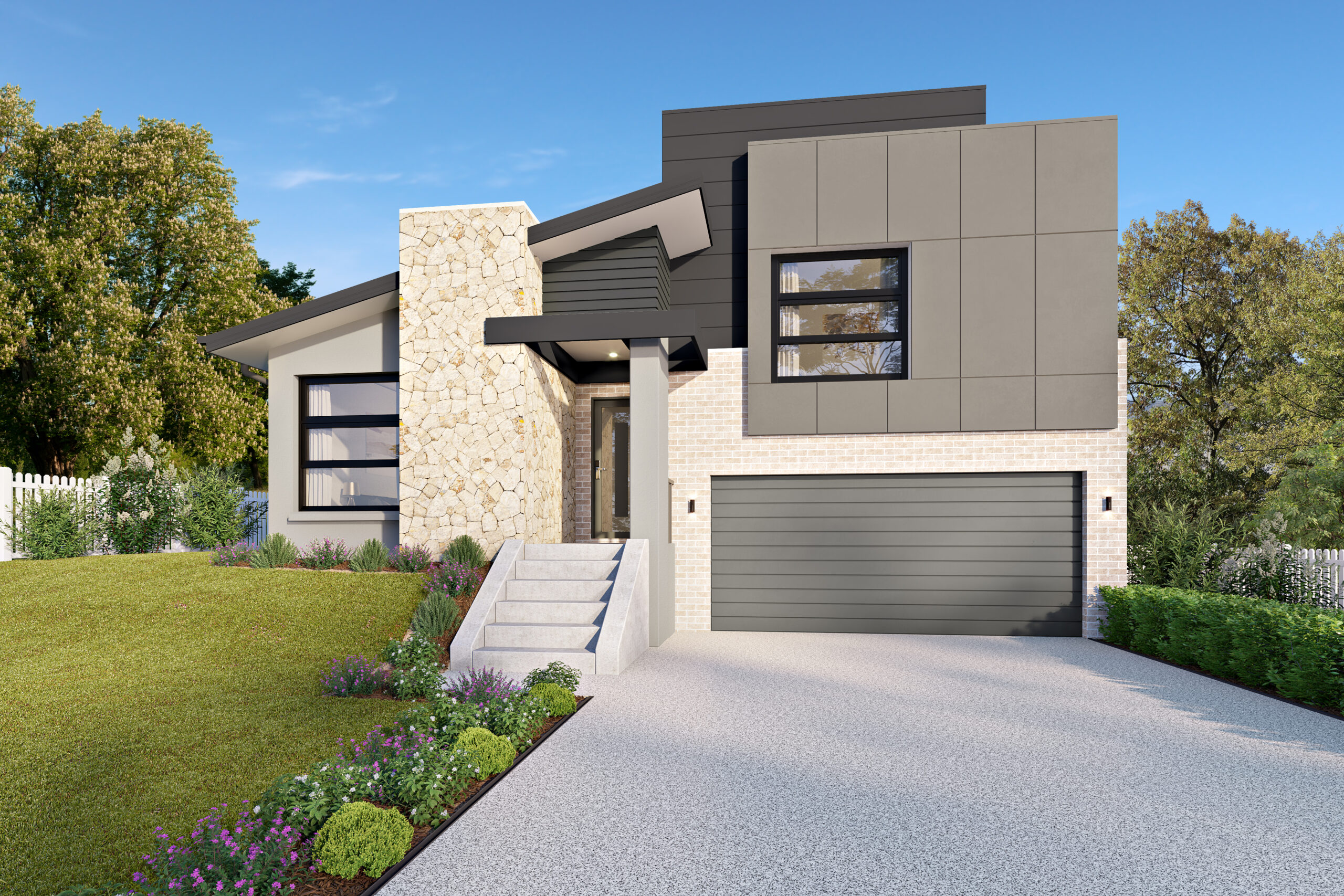 Nuvo Facade (split Levels)