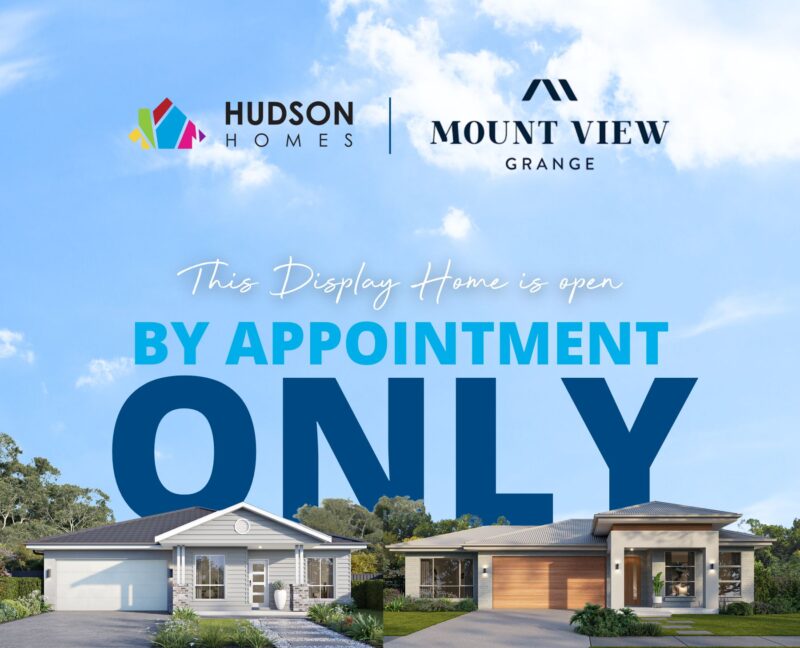 Our Bellbird Display Homes at Mount View Grange is NOW OPEN!