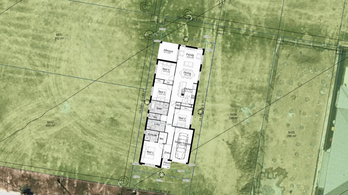 Site Plan Marsden Park Newpark Lot 8433 Hazel 17