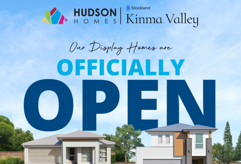 NEW Display Homes Now Open at Stockland Kinma Valley!