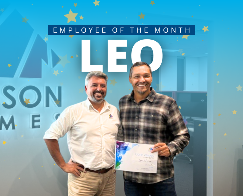 April Employee of The Month: Leo