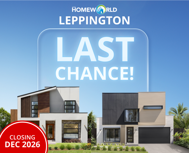 Last Chance to Visit Our Homeworld Leppington Display Home