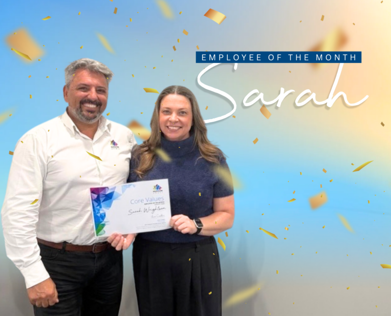 August Employee of the Month Spotlight: Sarah Wrightson